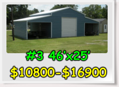 #3 46’x25’ $10800-$16900