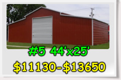 #5 44’x25’ $11130-$13650