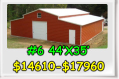 #6 44’X35’ $14610-$17960