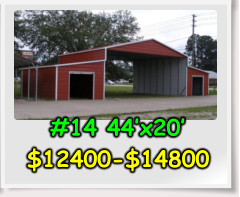#14 44’x20’ $12400-$14800