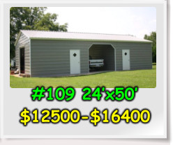 #109 24’x50’ $12500-$16400
